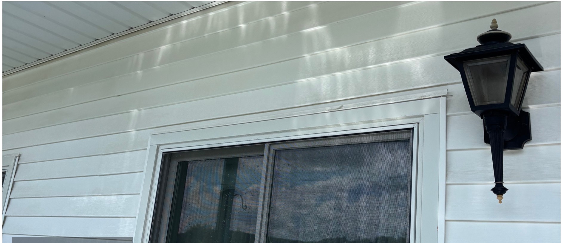 Vinyl siding soft wash after