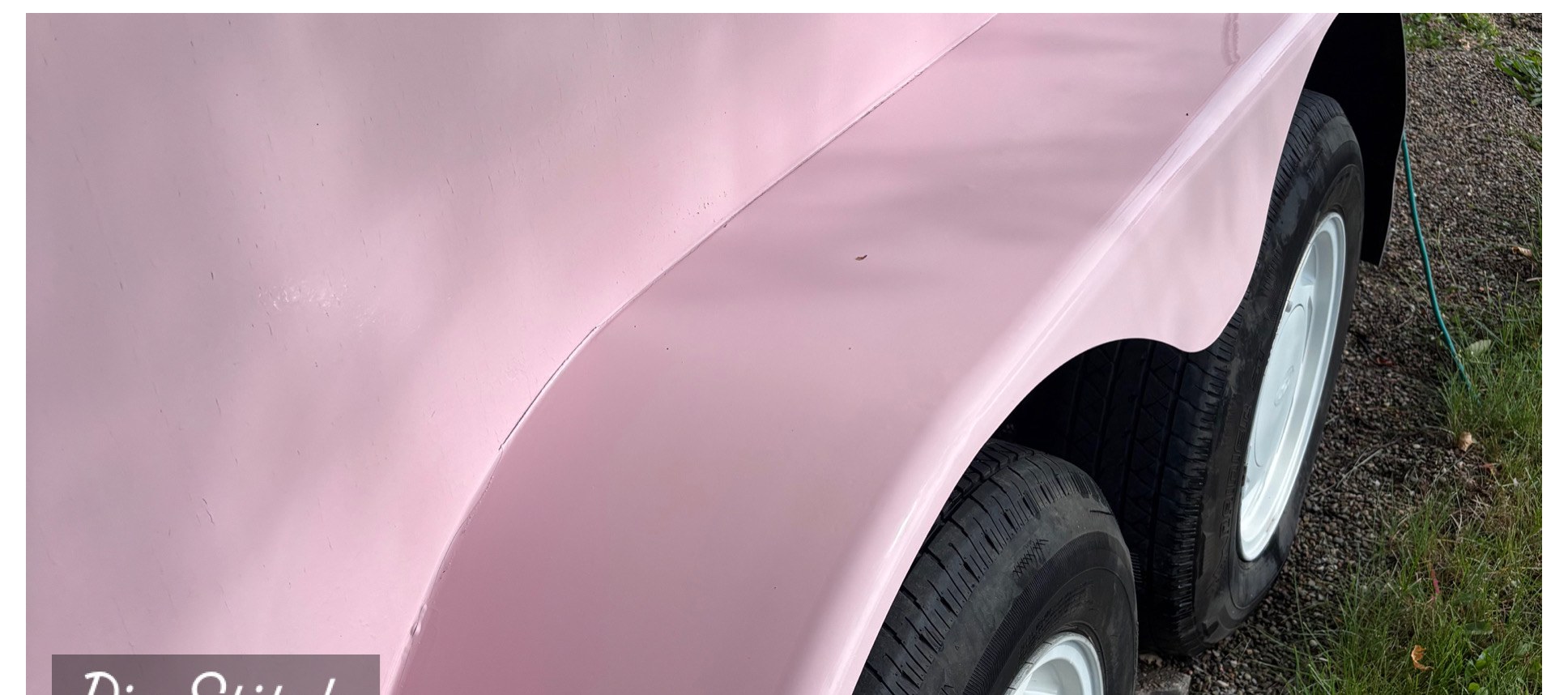 Camper fender oxidation removal after